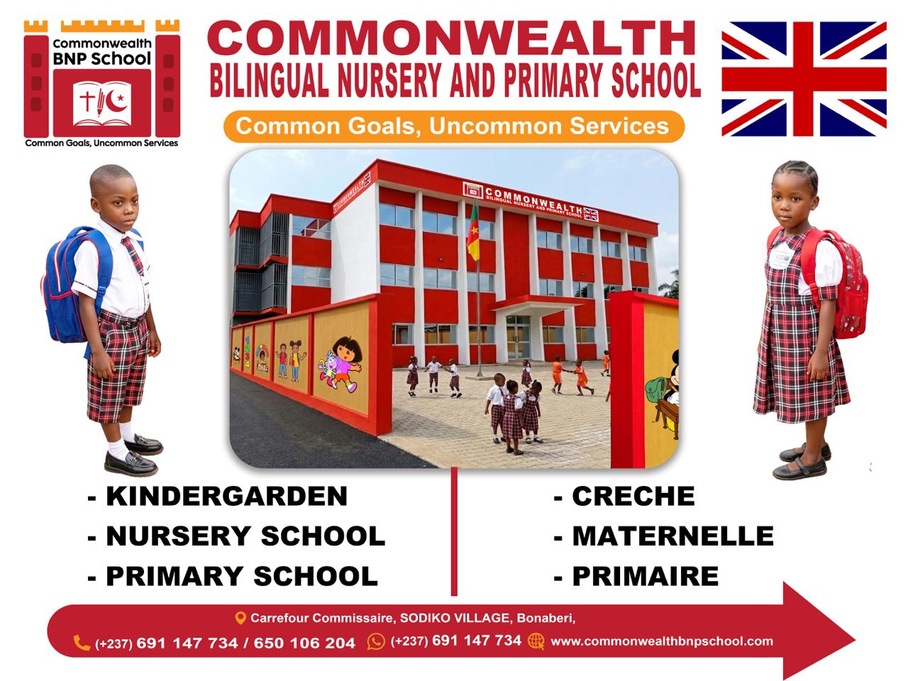 CommonwealthBNP School SignBoard